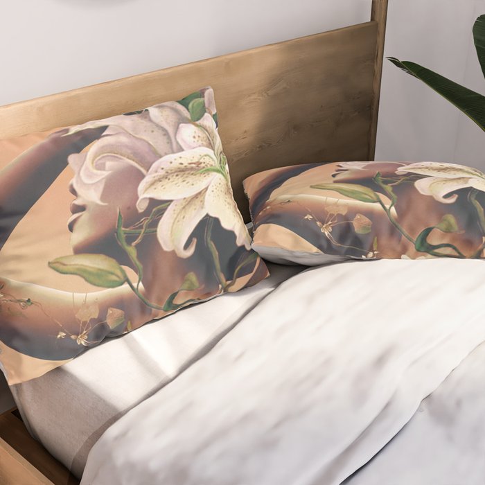 Floral beauty 3 Pillow Sham Gallery Image 2