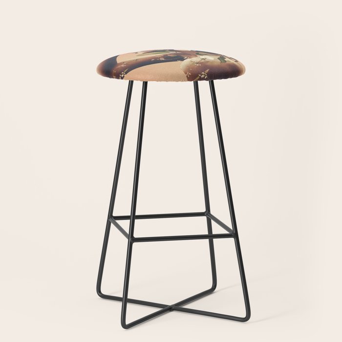 Floral beauty 3 Stool Gallery Image 1