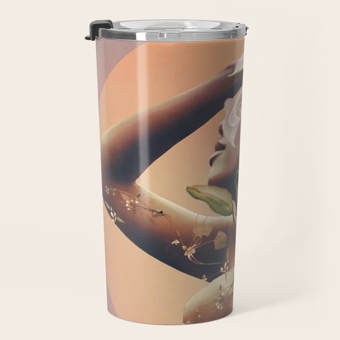 Floral beauty 3 Travel Mug Gallery Image 3