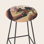 Floral beauty 3 Stool Gallery Image 2