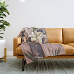 Floral beauty 3 Throw Blanket Gallery Image 1