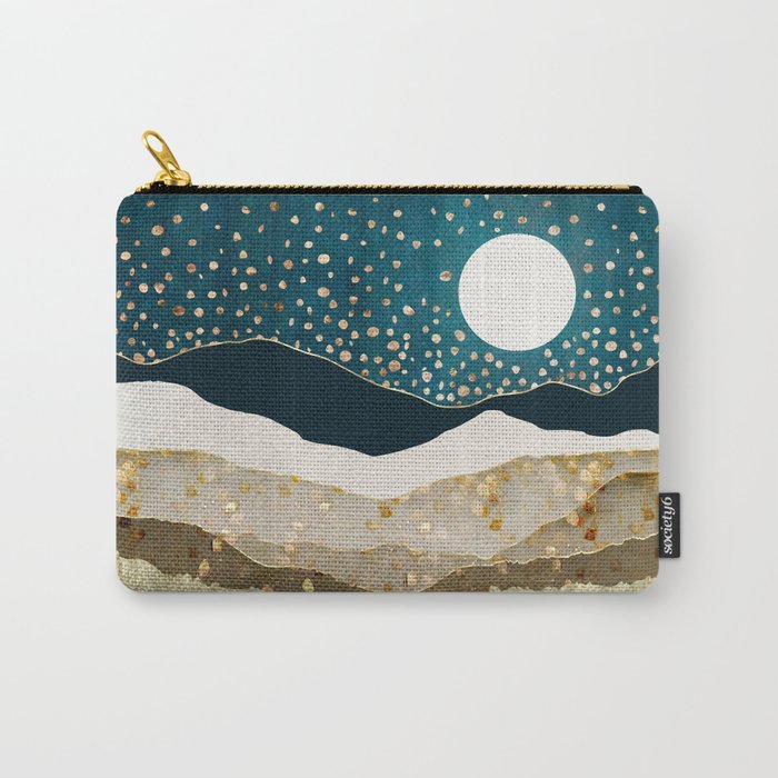 Starlit Mountain Lake Carry All Pouch Gallery Image 1