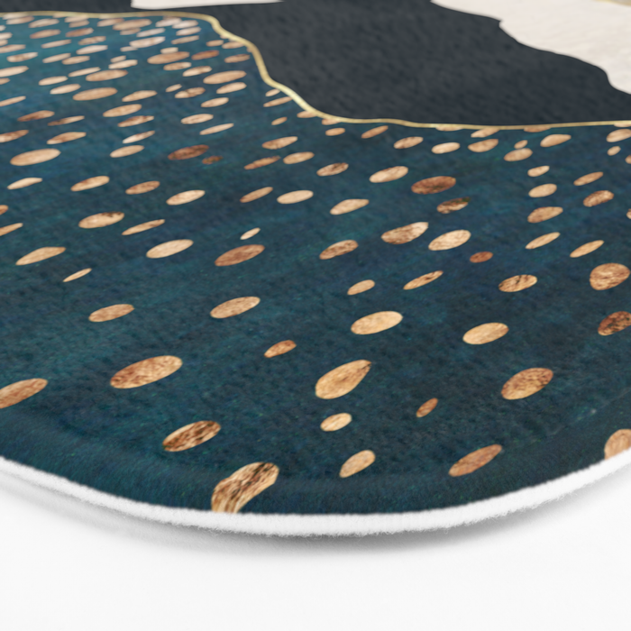 Starlit Mountain Lake Bath Mat Gallery Image 3