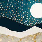 Starlit Mountain Lake Coffee Mug Gallery Image 2