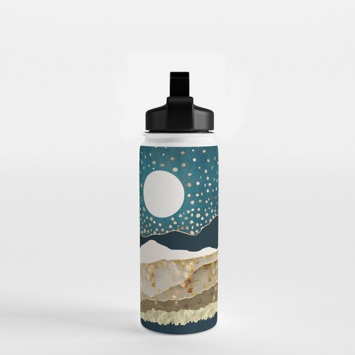 Starlit Mountain Lake Water Bottle Gallery Image 2