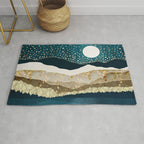 Starlit Mountain Lake Rug Gallery Image 1