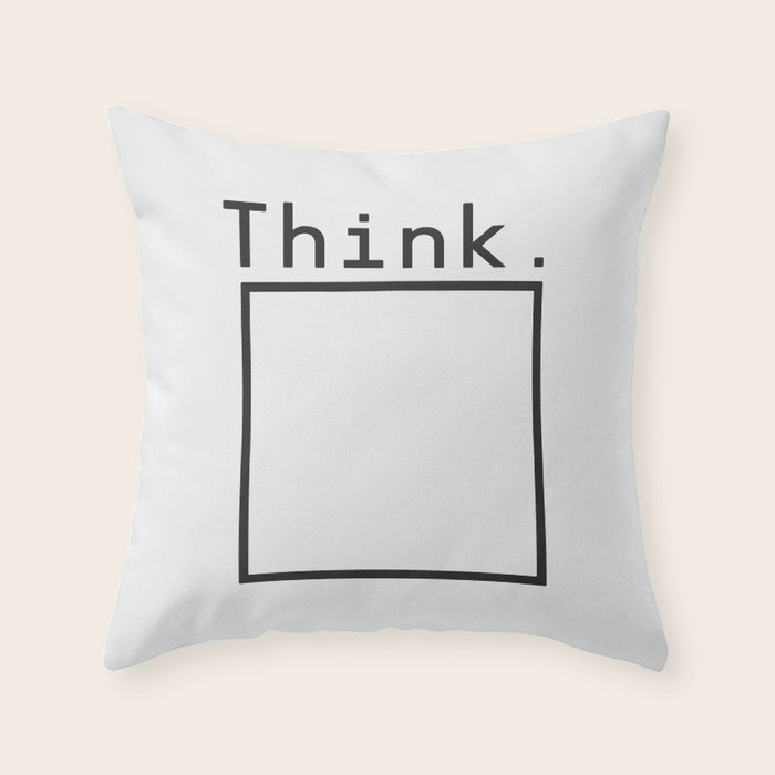 Outside the Box Throw Pillow Gallery Image 6