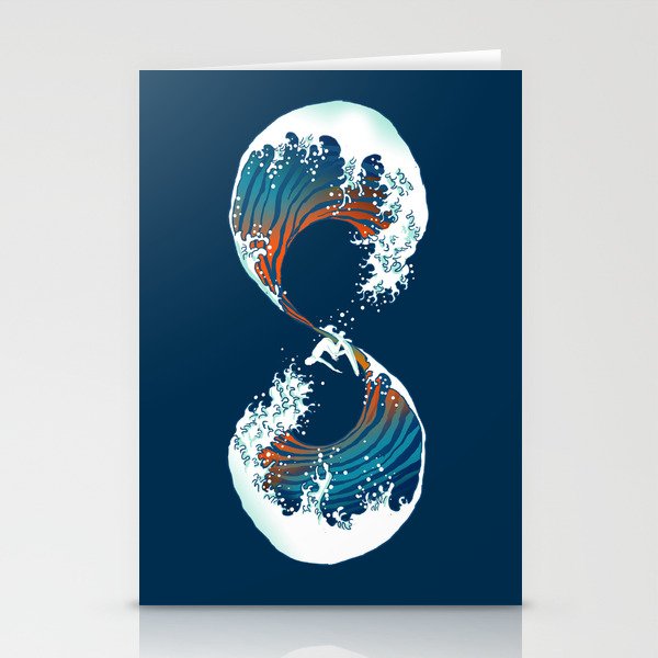 The Wave is forever Stationery Card Gallery Image 2