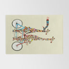 giraffe days lets tandem Rug Gallery Image 2