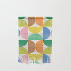 Mid Century Modern Shapes - Multi Color Wall Hanging Gallery Image 1
