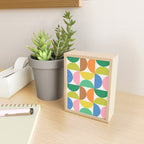 Mid Century Modern Shapes - Multi Color Mini Art Print Gallery Image 2