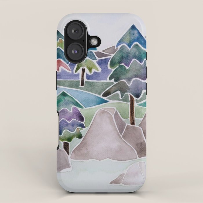 Evergreens in the Hills iPhone Case Gallery Image 1