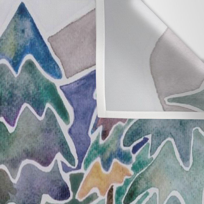 Evergreens in the Hills Wall Tapestry Gallery Image 3