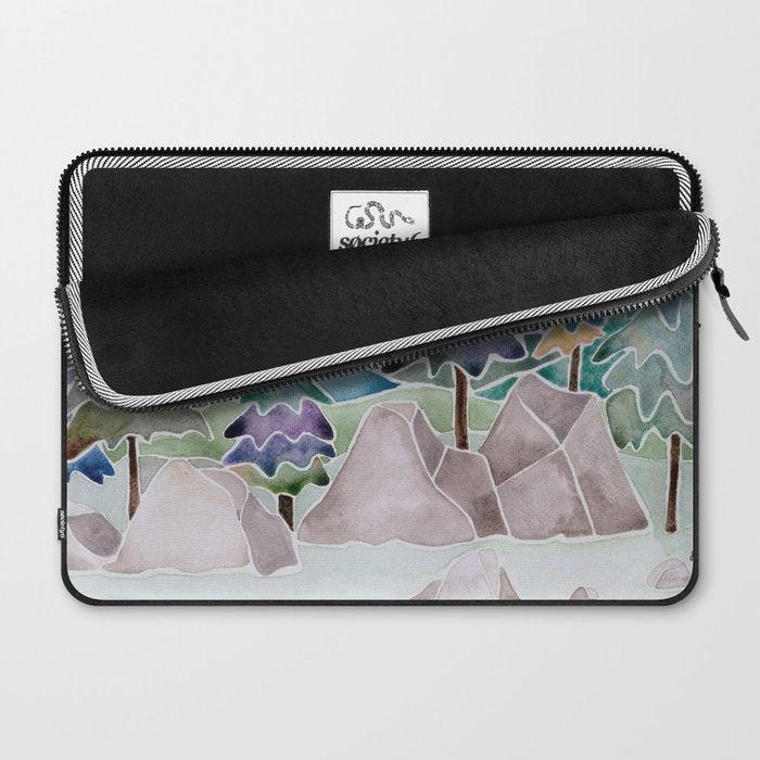 Evergreens in the Hills Laptop Sleeve Gallery Image 2