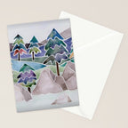 Evergreens in the Hills Stationery Card Gallery Image 2