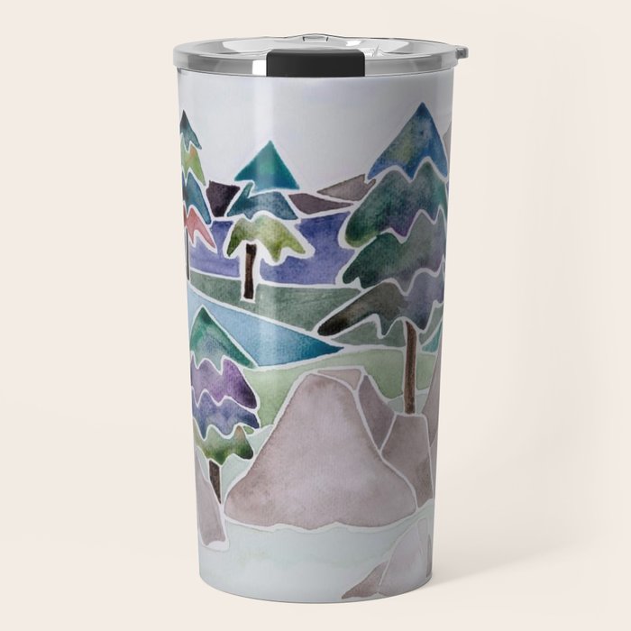 Evergreens in the Hills Travel Mug Gallery Image 1