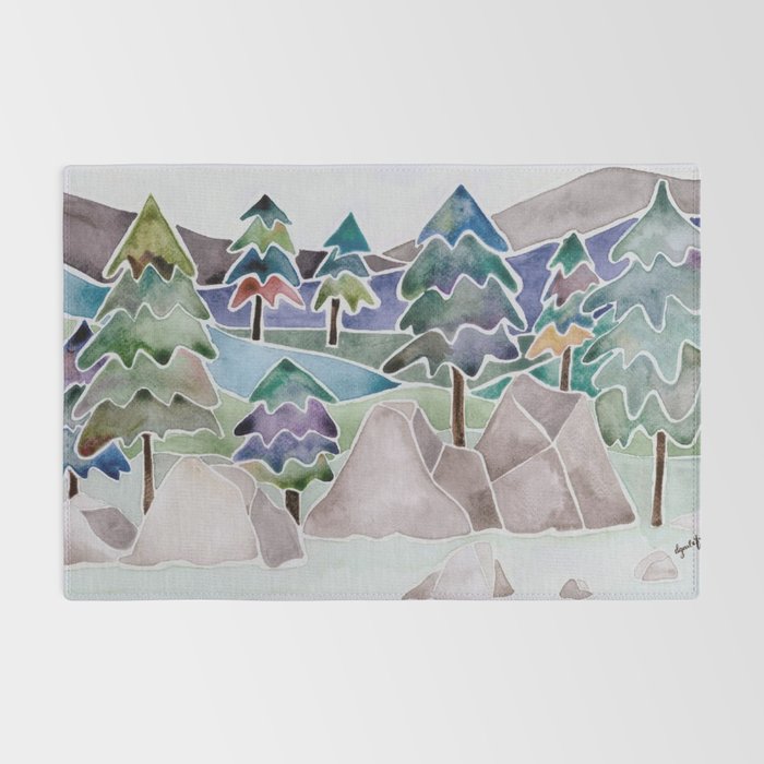Evergreens in the Hills Rug Gallery Image 2