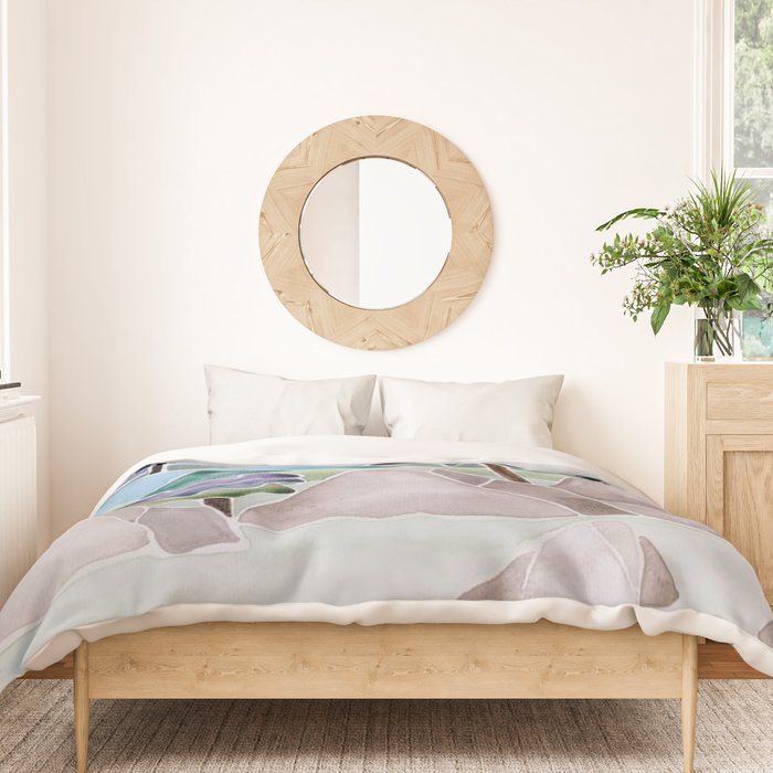 Evergreens in the Hills Duvet Cover Gallery Image 3