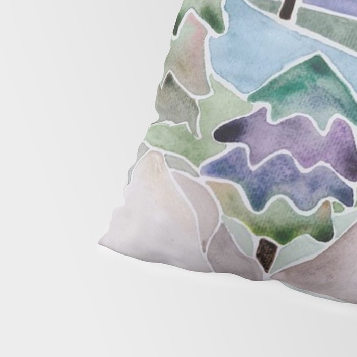 Evergreens in the Hills Pillow Sham Gallery Image 4