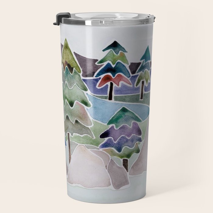 Evergreens in the Hills Travel Mug Gallery Image 3