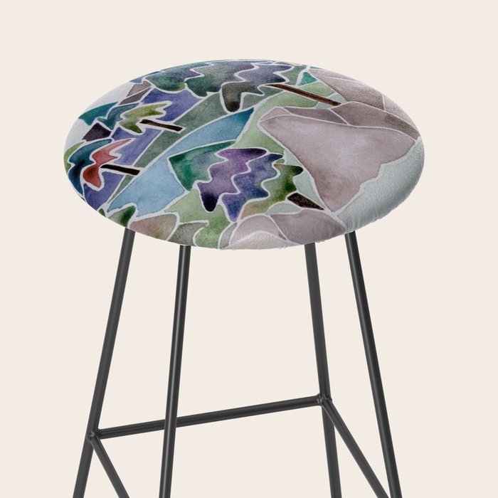 Evergreens in the Hills Stool Gallery Image 2