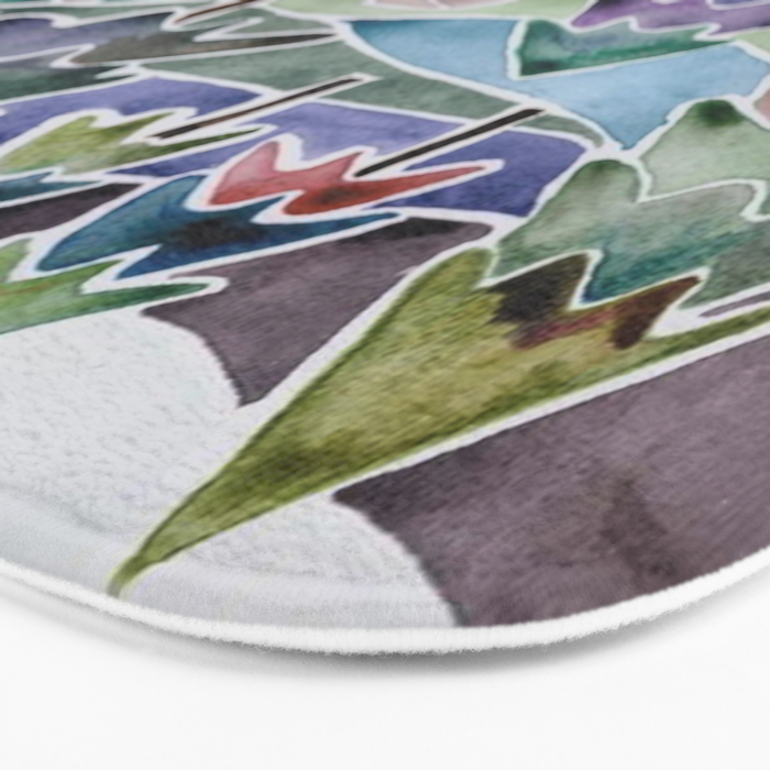 Evergreens in the Hills Bath Mat Gallery Image 3