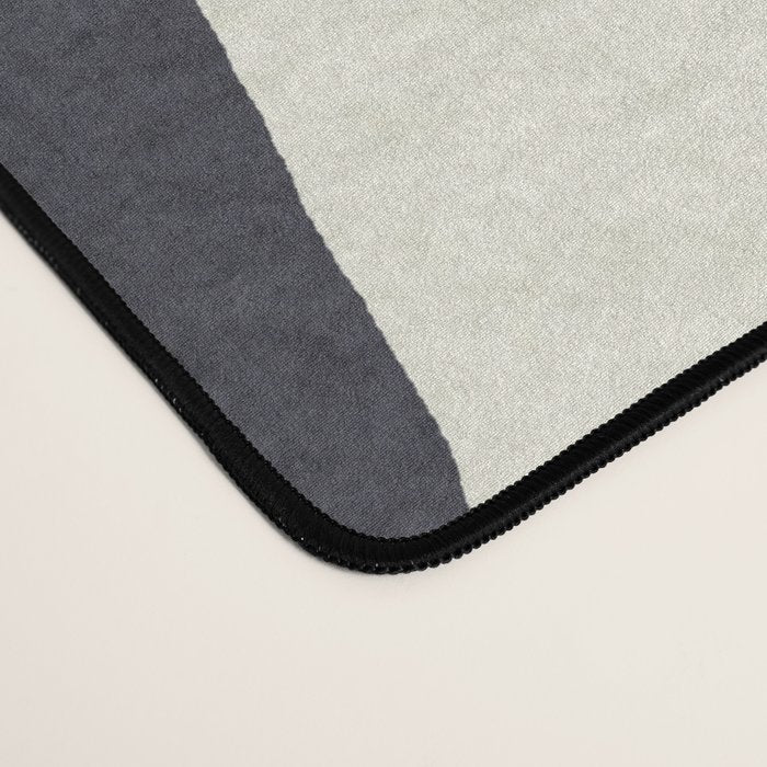 Abstract botanical - black  Desk Mat Gallery Image 4