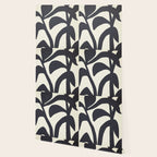 Abstract botanical - black  Wallpaper Gallery Image 2