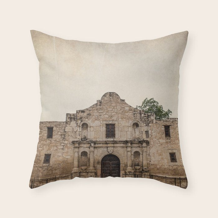 The Alamo Throw Pillow Gallery Image 6