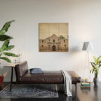 The Alamo Wood Wall Art Gallery Image 2