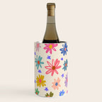 Bright Flowers and Stars Wine Chiller Gallery Image 2