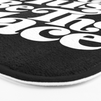 This Must Be The Place - Black & White Bath Mat Gallery Image 3