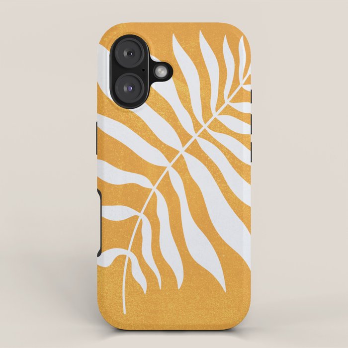 Wild Ferns: Tulip Yellow Edition iPhone Case Gallery Image 1