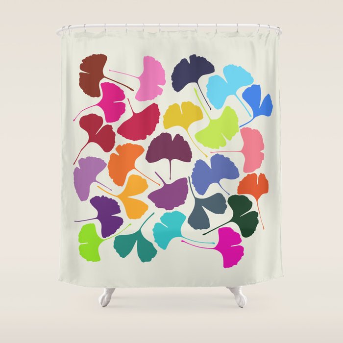 ginkgo 1 Shower Curtain Gallery Image 1