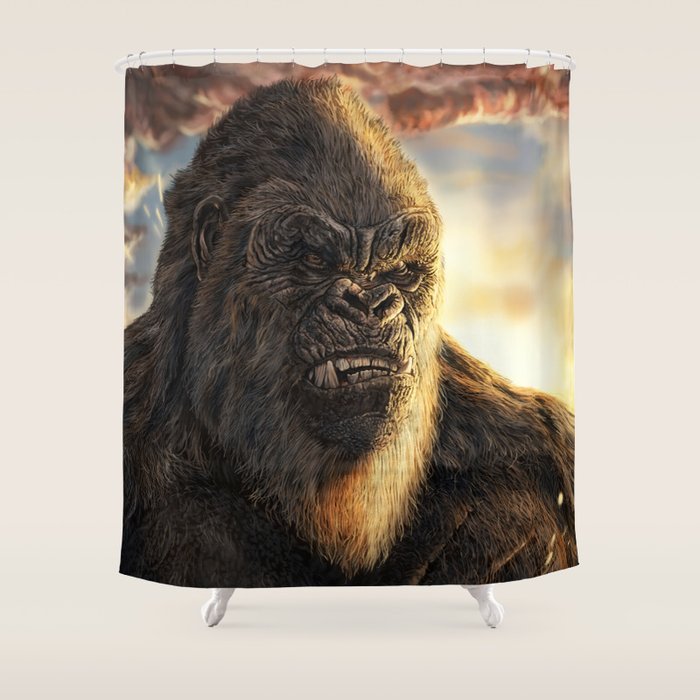 Godzilla Series - Kong Shower Curtain Gallery Image 1
