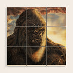 Godzilla Series - Kong Wood Wall Art Gallery Image 1