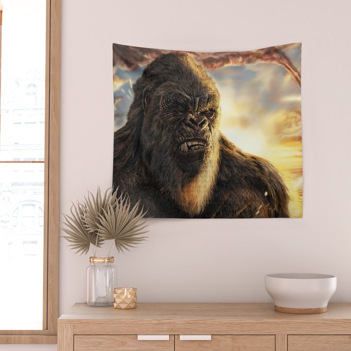 Godzilla Series - Kong Wall Tapestry Gallery Image 2