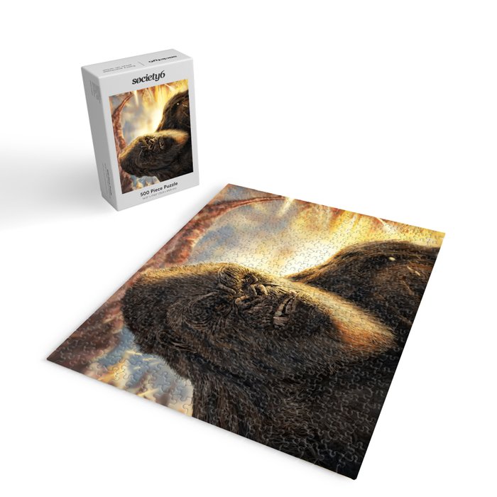 Godzilla Series - Kong Jigsaw Puzzle Gallery Image 2