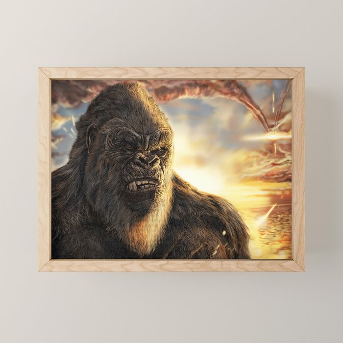 Godzilla Series - Kong Mini Art Print Gallery Image 1