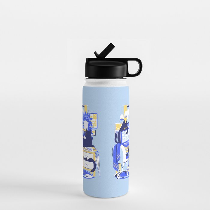 Working From Home Water Bottle