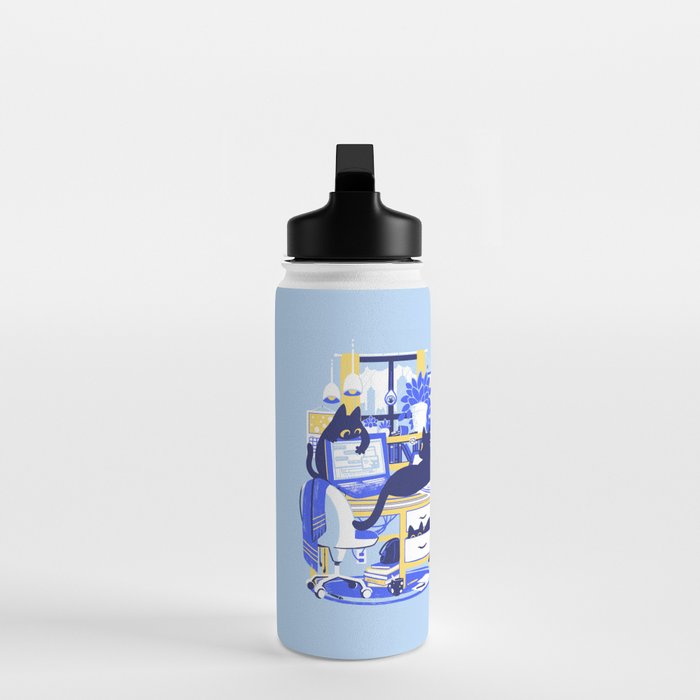 Working From Home Water Bottle Gallery Image 3