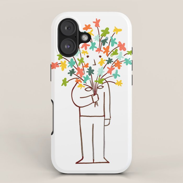 I bring flowers iPhone Case Gallery Image 1
