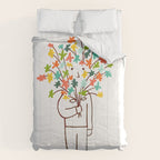 I bring flowers Comforter Gallery Image 6