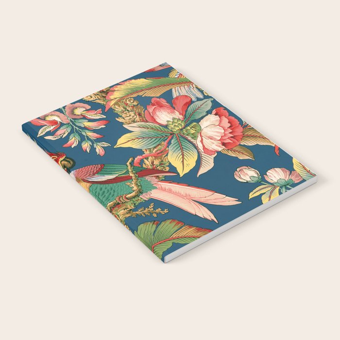 Antique French Chinoiserie in Blue Notebook Gallery Image 1