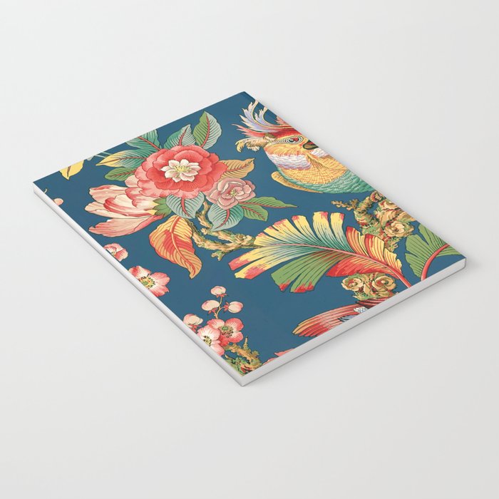 Antique French Chinoiserie in Blue Notebook Gallery Image 3
