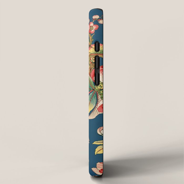 Antique French Chinoiserie in Blue iPhone Case Gallery Image 2
