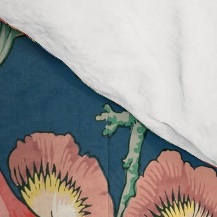 Antique French Chinoiserie in Blue Comforter Gallery Image 4