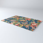 Antique French Chinoiserie in Blue Rug Gallery Image 3
