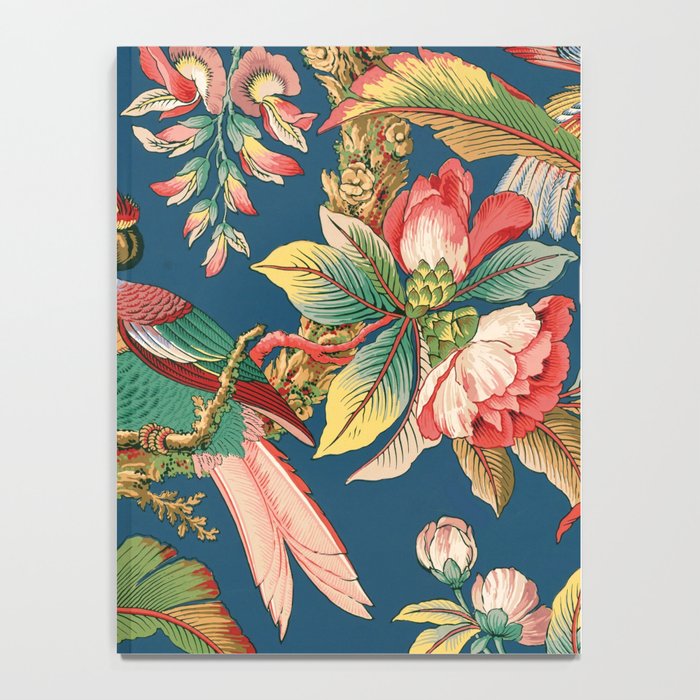 Antique French Chinoiserie in Blue Notebook Gallery Image 4