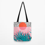 Whoa - palm sunrise southwest california palm beach sun city los angeles retro palm springs resort  Tote Bag Gallery Image 2
